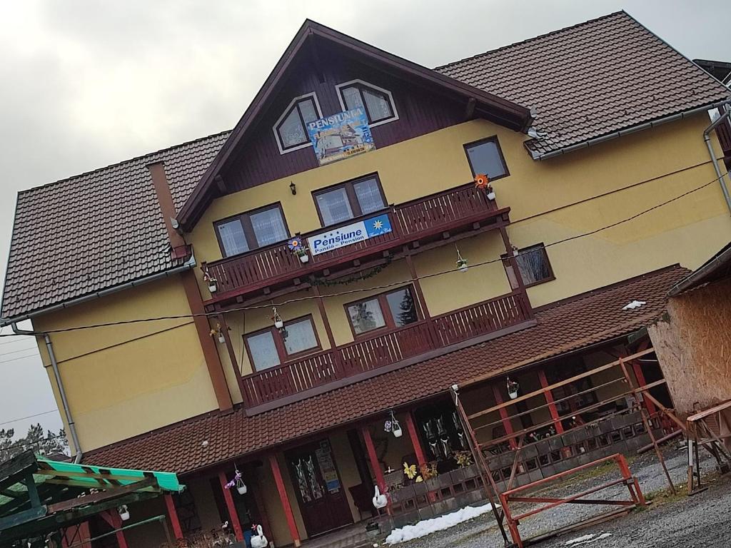Budova, kde se penzion nachází