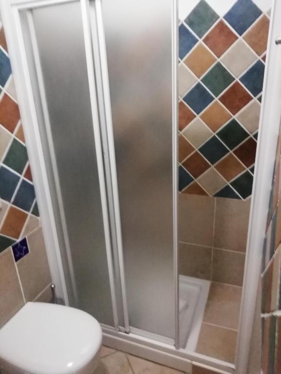 Koupelna v ubytování B&B Acquamarina Villasimius