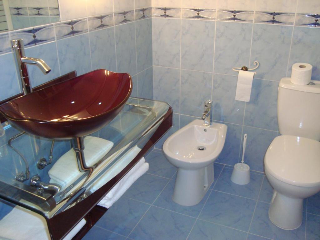 Koupelna v ubytování Hôtel Lutetia
