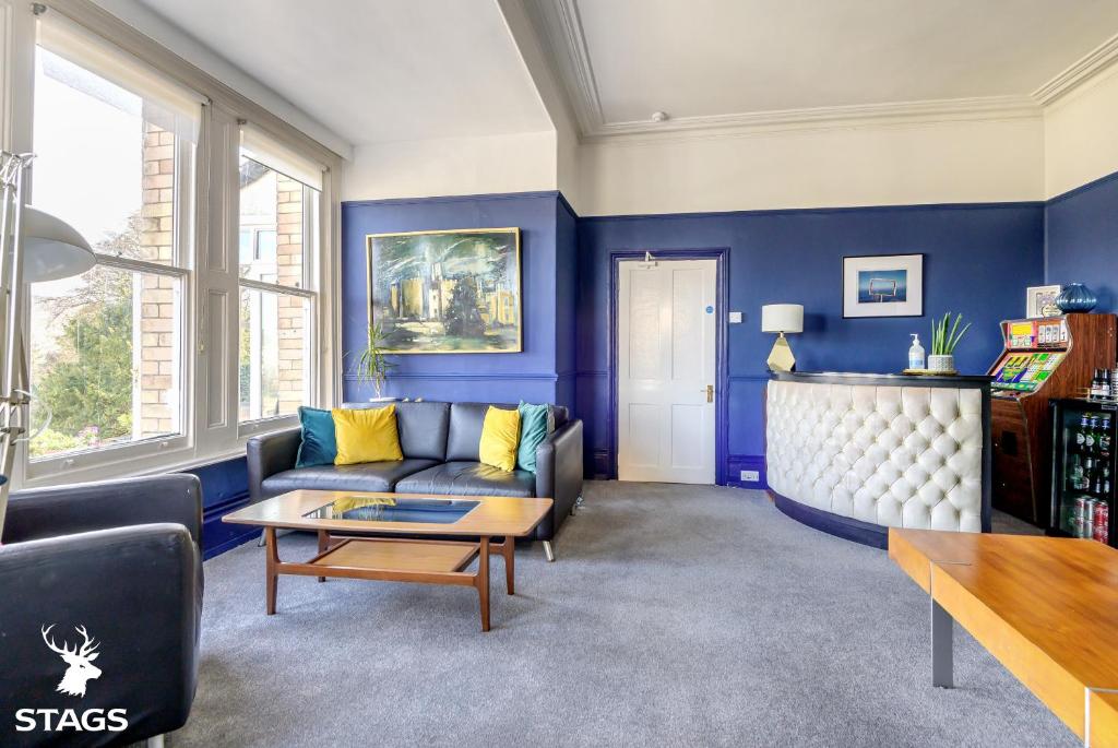 אזור ישיבה ב-Norbury House Stylish Accommodation