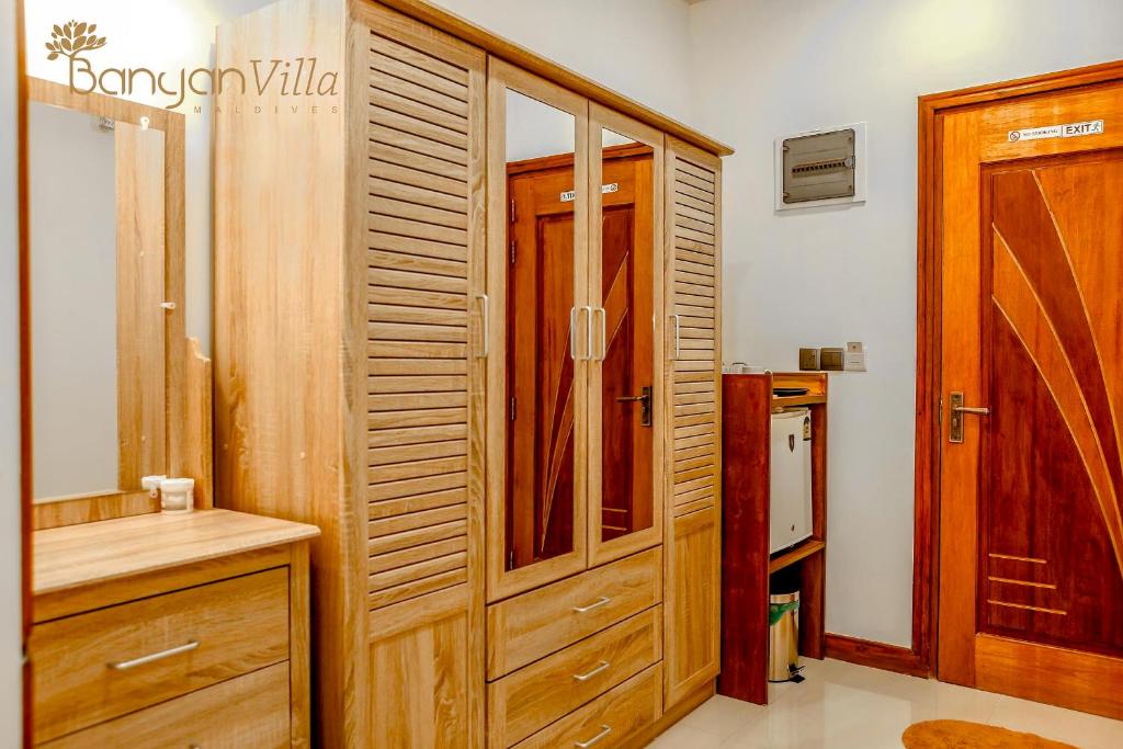 Koupelna v ubytování Banyan Villa Maldives Dhangethi