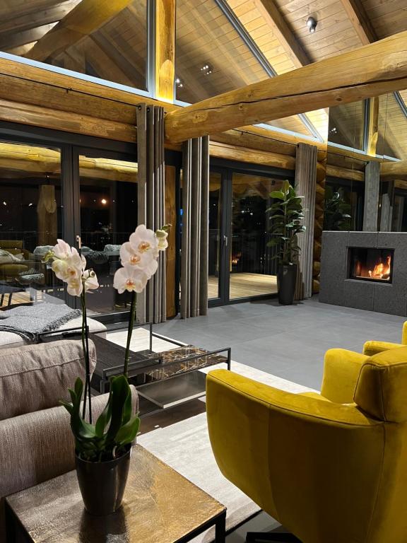 Posedenie v ubytovaní Chalet Deux B