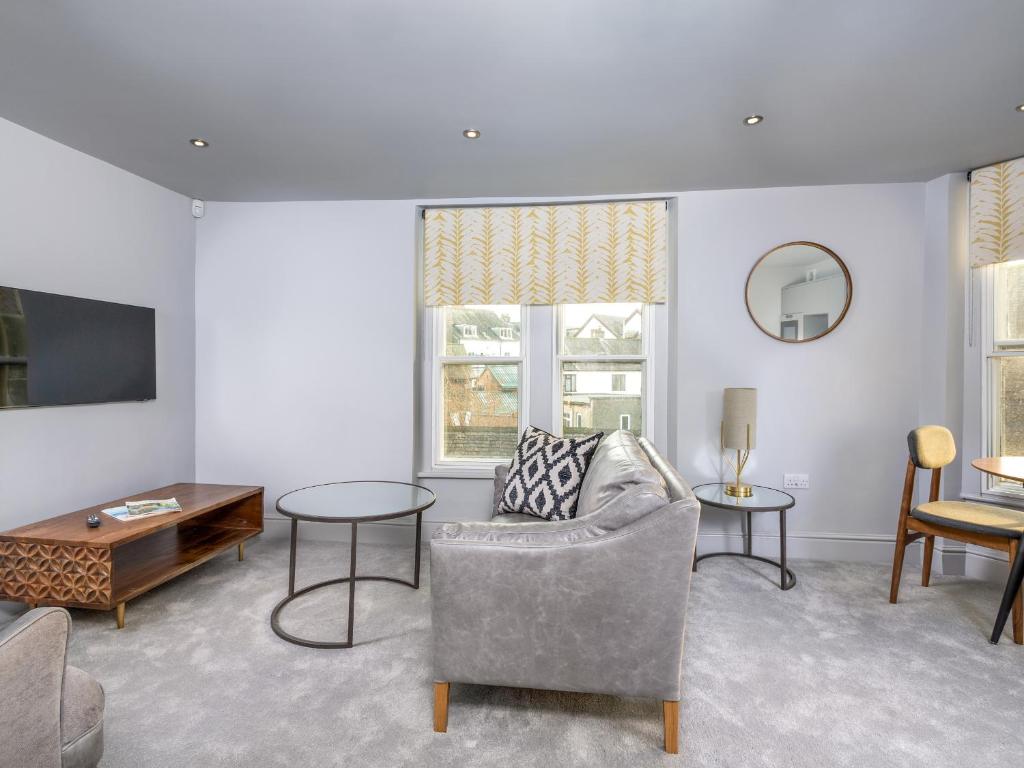 Χώρος καθιστικού στο Apartment 5 Castlerigg