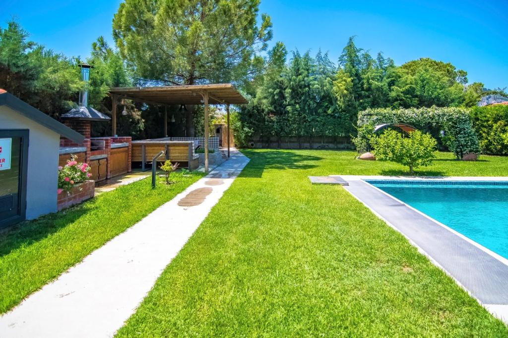 The swimming pool at or close to Dalyan Villa StoneHouse-1