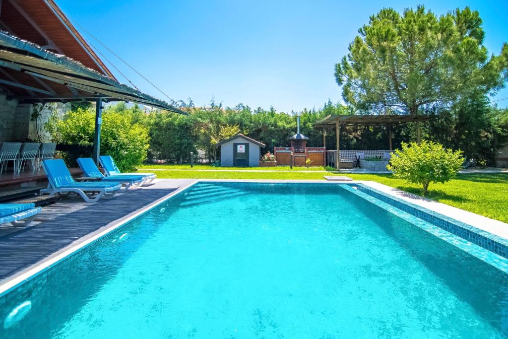 The swimming pool at or close to Dalyan Villa StoneHouse-1