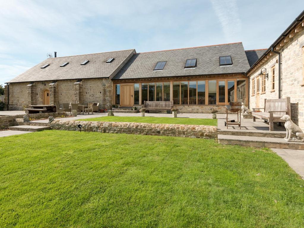 The Old Tithe Barn in Puncknowle, Dorset, England