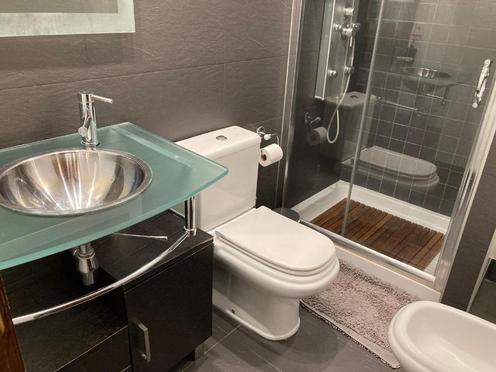 Kúpeľňa v ubytovaní Casa Terraza Judería