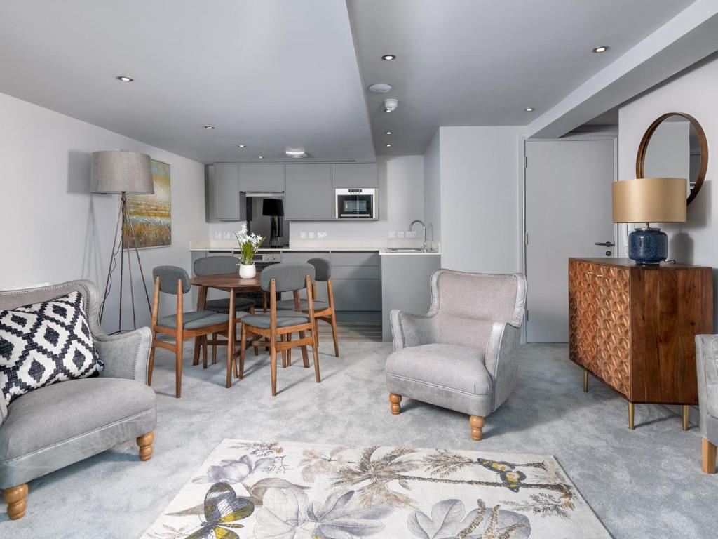 Kuchyň nebo kuchyňský kout v ubytování Apartment 1 Latrigg