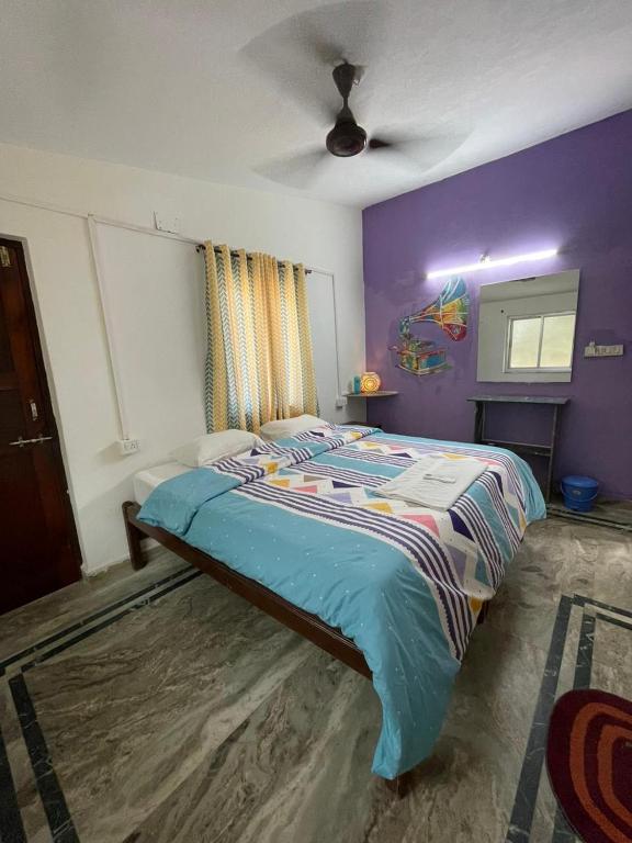 Postel nebo postele na pokoji v ubytování Kaabo Hostel