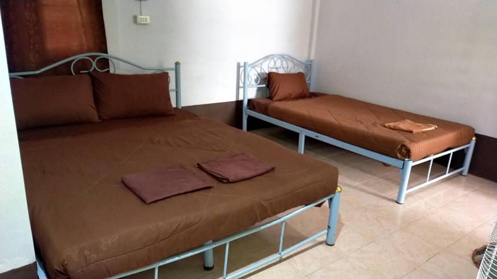 Postel nebo postele na pokoji v ubytování Bansuan Inthanon Eco Resort