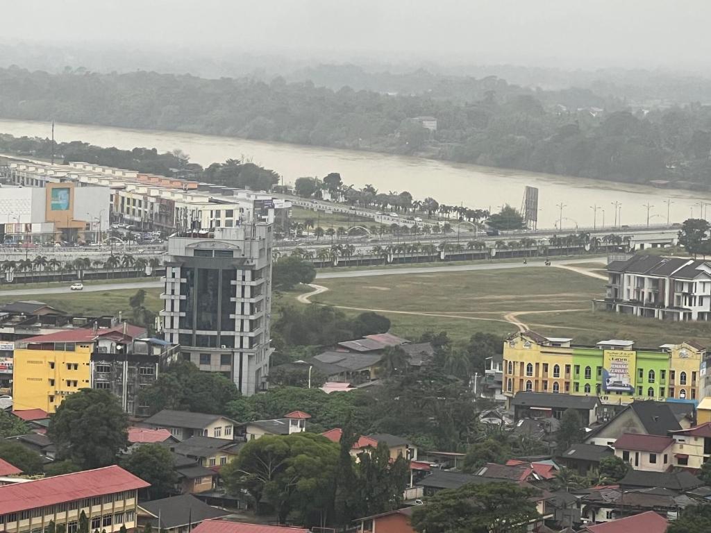 Nespecifikovaný výhled na destinaci Kota Bharu nebo výhled na město při pohledu z aparthotelu