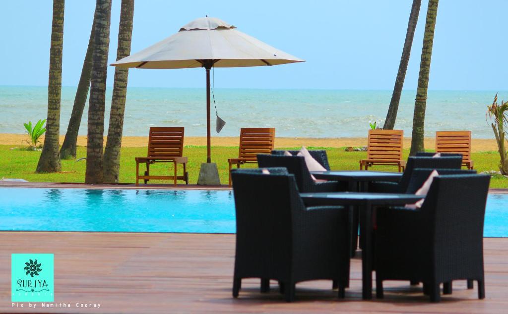 Bazén v ubytování Suriya Resort nebo v jeho okolí