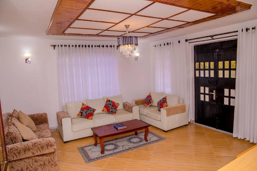 Posezení v ubytování Hope Homestay