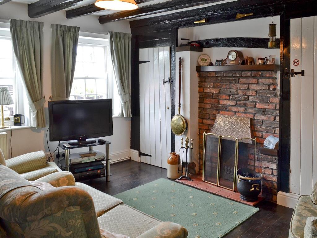 White Cottage in Whitby, North Yorkshire, England