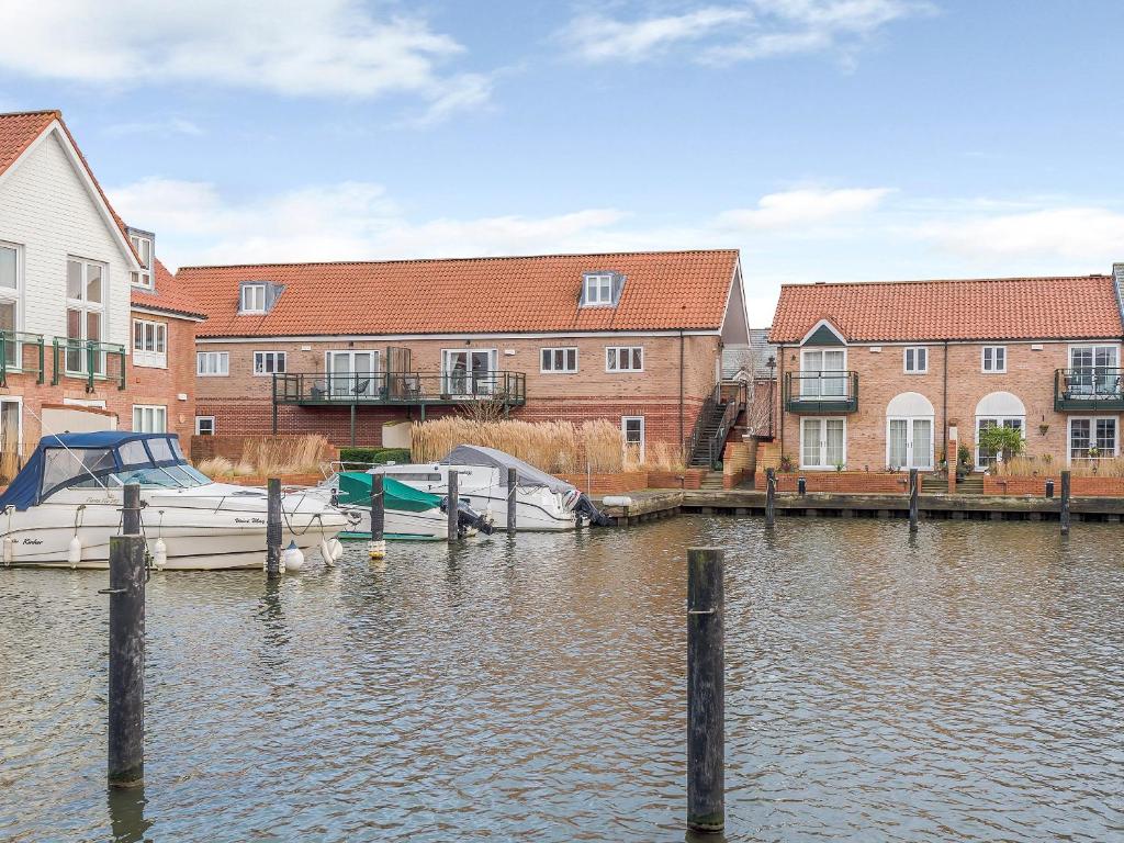 Quay Side in Lincoln, Lincolnshire, England