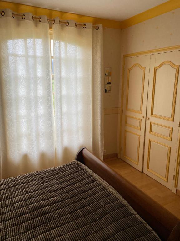 Posteľ alebo postele v izbe v ubytovaní Foix Villa 150m2 dans très grand parc arboré