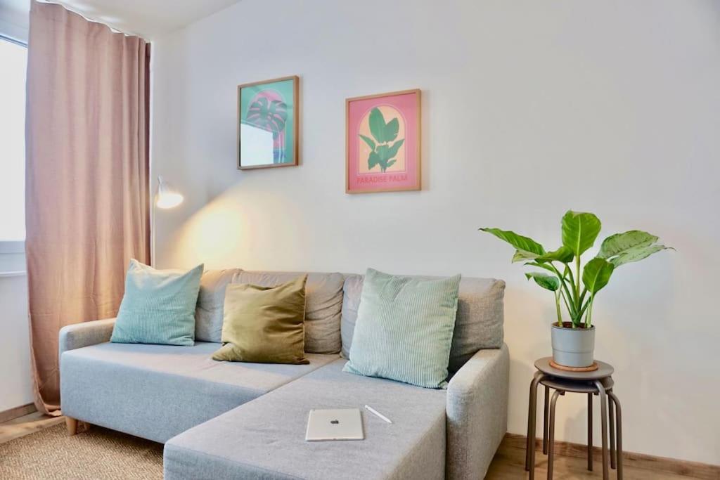 Posezení v ubytování NEU I moderne zentrale Wohnung I Netflix I 4 Gäste