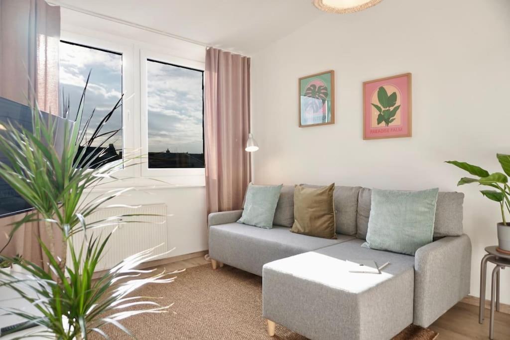 Posezení v ubytování NEU I moderne zentrale Wohnung I Netflix I 4 Gäste