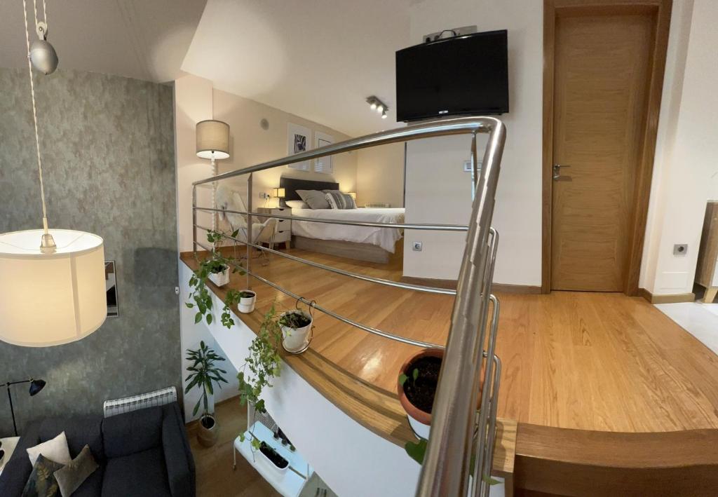 Kuchyň nebo kuchyňský kout v ubytování Loft Hygge Urbano Coruña con servicio de Parking