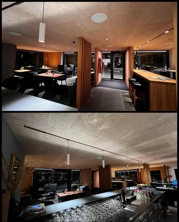 Kuchyň nebo kuchyňský kout v ubytování Hotel Gissbach