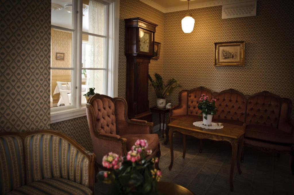 Posezení v ubytování Hotel Tanum Gestgifveri