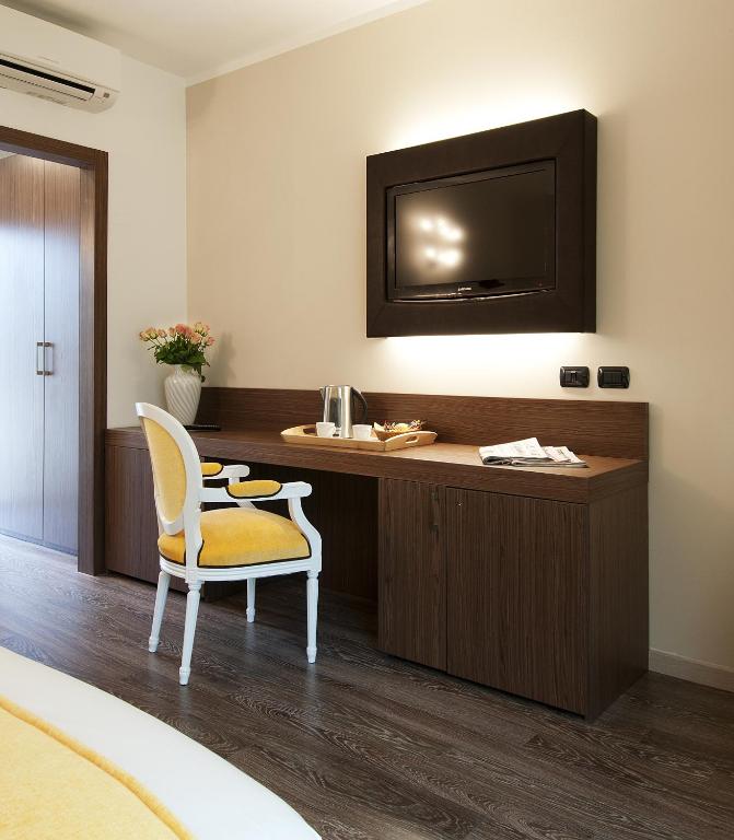 TV a/nebo společenská místnost v ubytování Bed&Garden