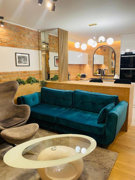 Kuchyňa alebo kuchynka v ubytovaní Apartament MoLoo III
