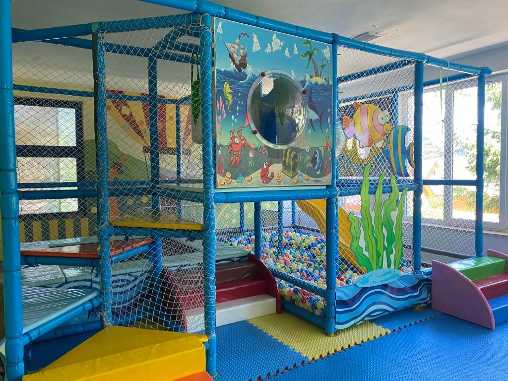 Postel nebo postele na pokoji v ubytování O.W. Laguna