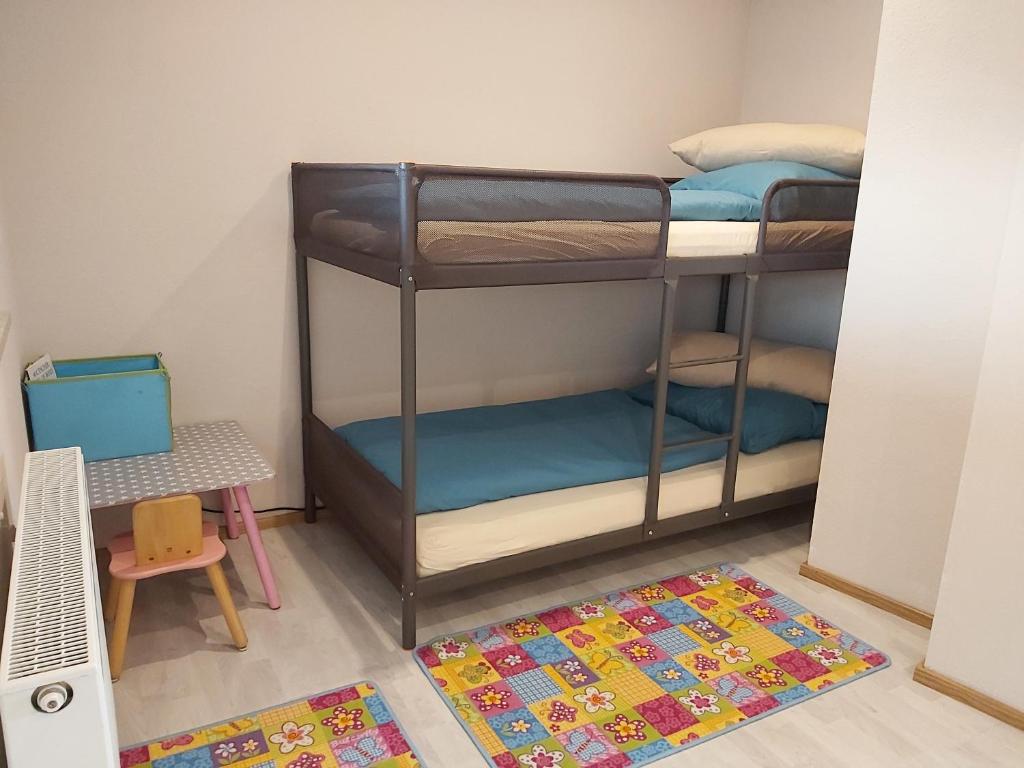 Posteľ alebo postele v izbe v ubytovaní Penthouse-Feeling MaBeA