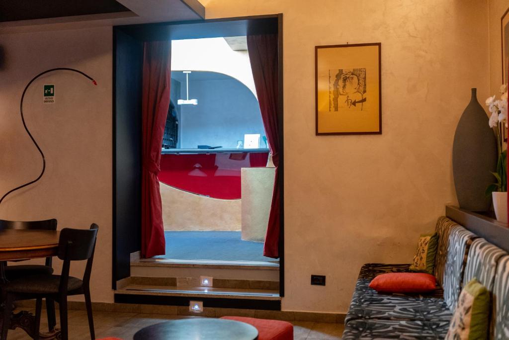 Posezení v ubytování Hotel Re Di Roma