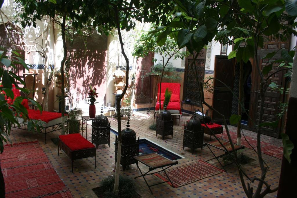 Zahrada ubytování Riad Jenaï L'Authentique