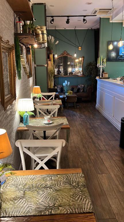Posezení v ubytování B&B Caffè Retro’