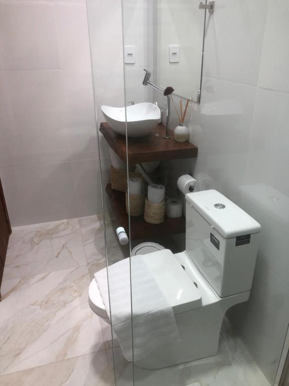 Koupelna v ubytování TURISHOUSE SUITES