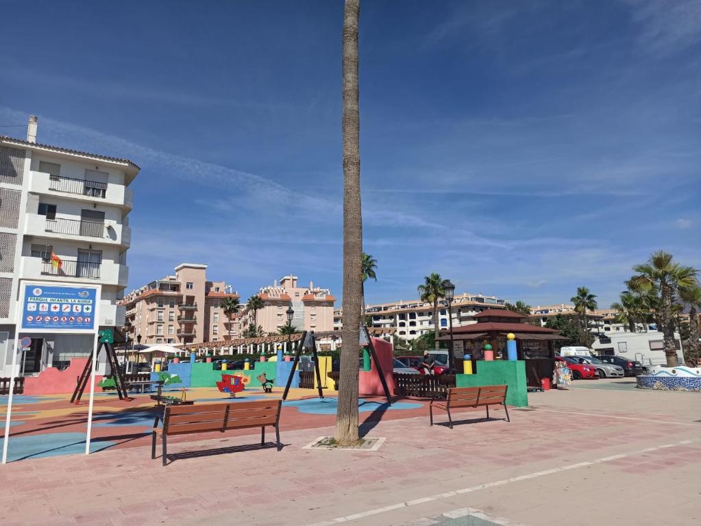 Zábavný večerný program pre hostí v ubytovaní Apartamento la Noria 2 Playa