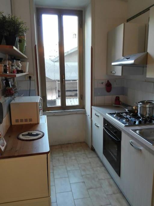 Kuchnia lub aneks kuchenny w obiekcie Liudan&rooms Affittacamere