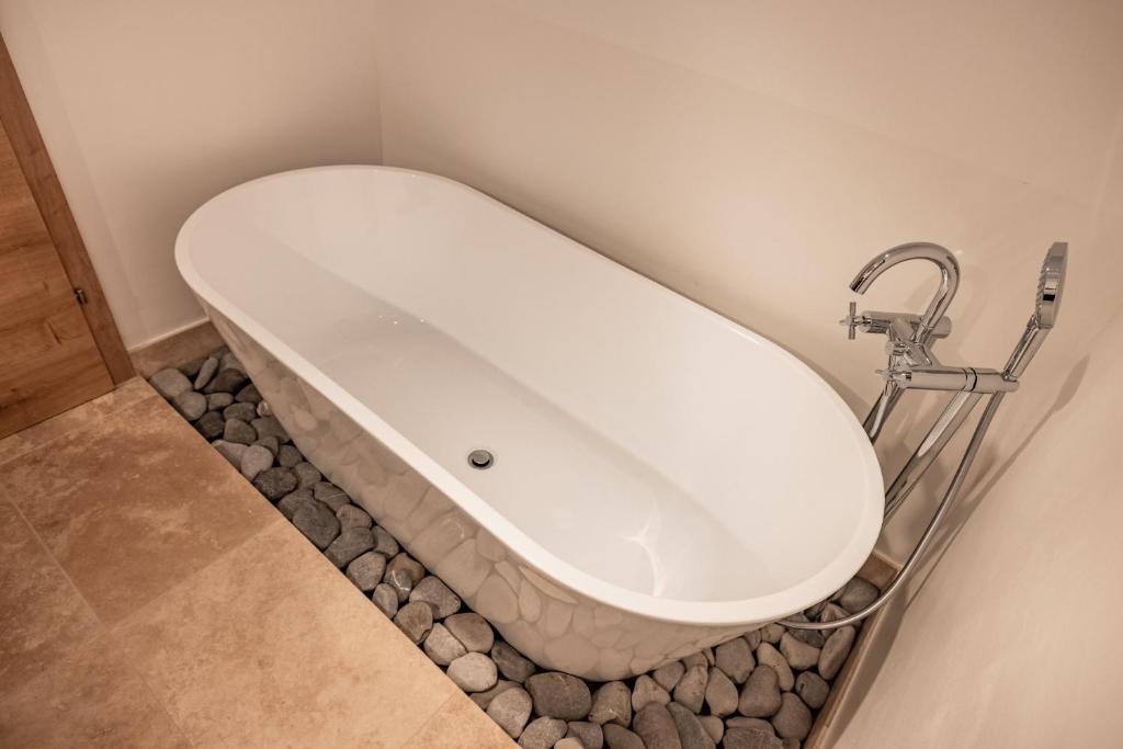 Kúpeľňa v ubytovaní Berg Apartment-Berg im Drautal