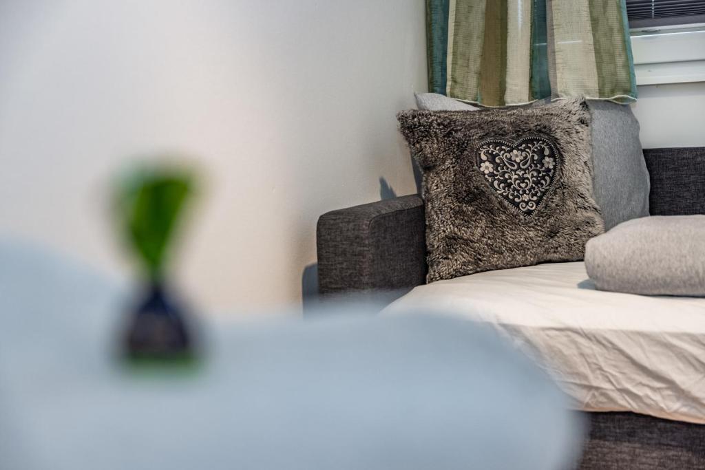 Posteľ alebo postele v izbe v ubytovaní Berg Apartment-Berg im Drautal