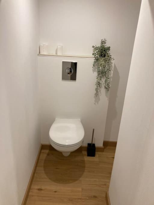 Bathroom sa Appartement Chaleureux Proche Centre