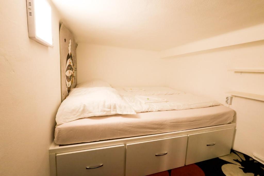 Posteľ alebo postele v izbe v ubytovaní Center apartment 5 private room for 19 people