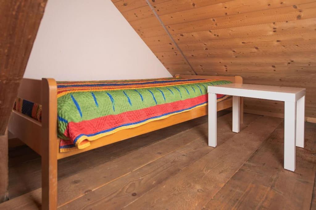Postel nebo postele na pokoji v ubytování Apartment Navah
