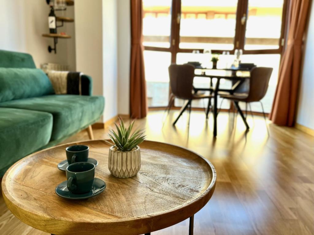 Posezení v ubytování Tenor Apartamento inc Parking
