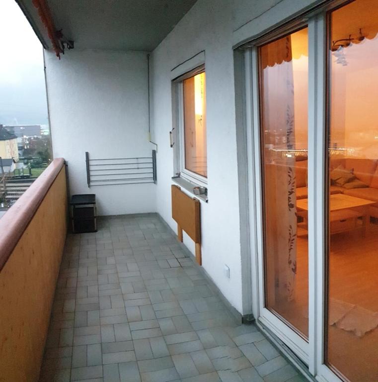 Balkón nebo terasa v ubytování Alpen Appart Bludenz City