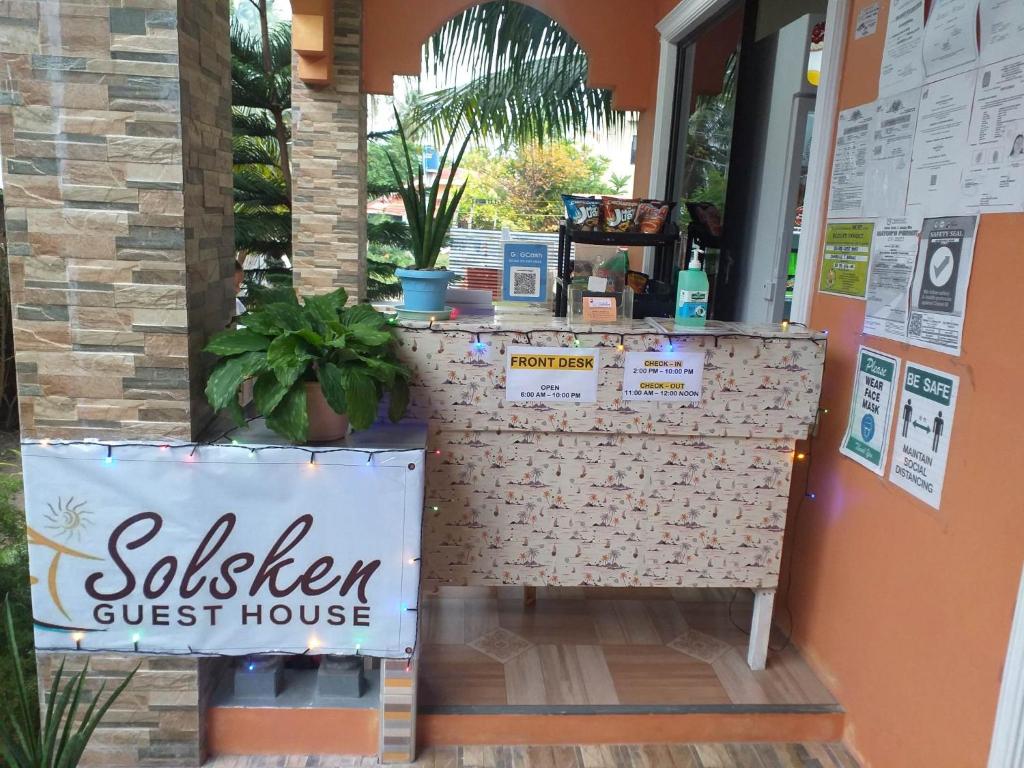 Certifikát, hodnocení, plakát nebo jiný dokument vystavený v ubytování Solsken Guest House