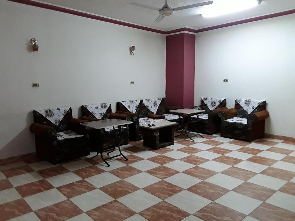 Posezení v ubytování Aswan City Center Guest House