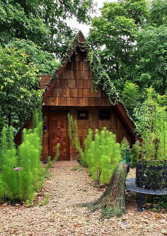 Zahrada ubytování Kenaray Farmstay riverside