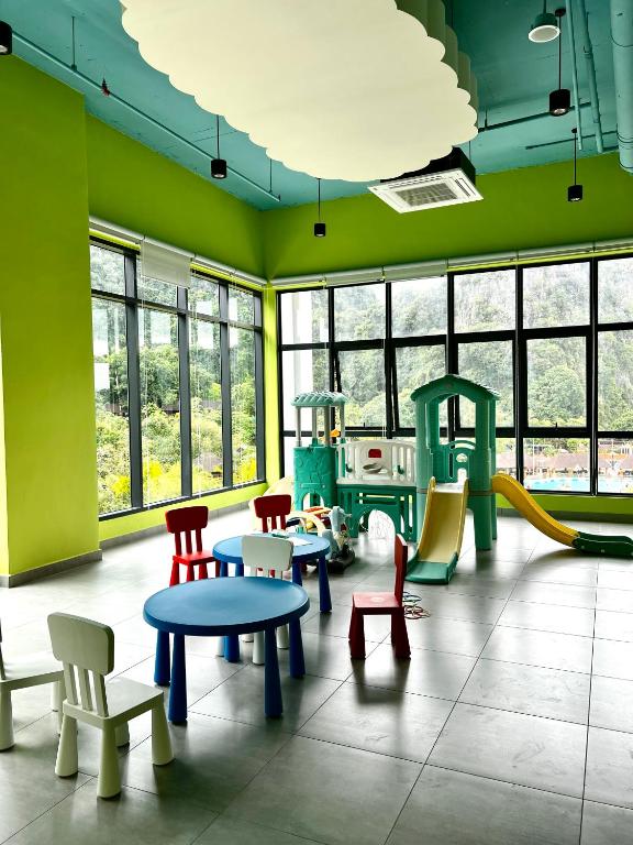Dětský klub v ubytování Ipoh Peaceful Onsen studio Lost World Tambun