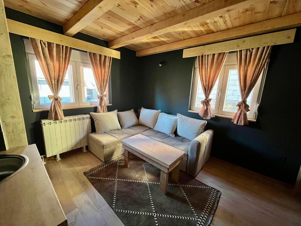 Posezení v ubytování Apartman Kruna