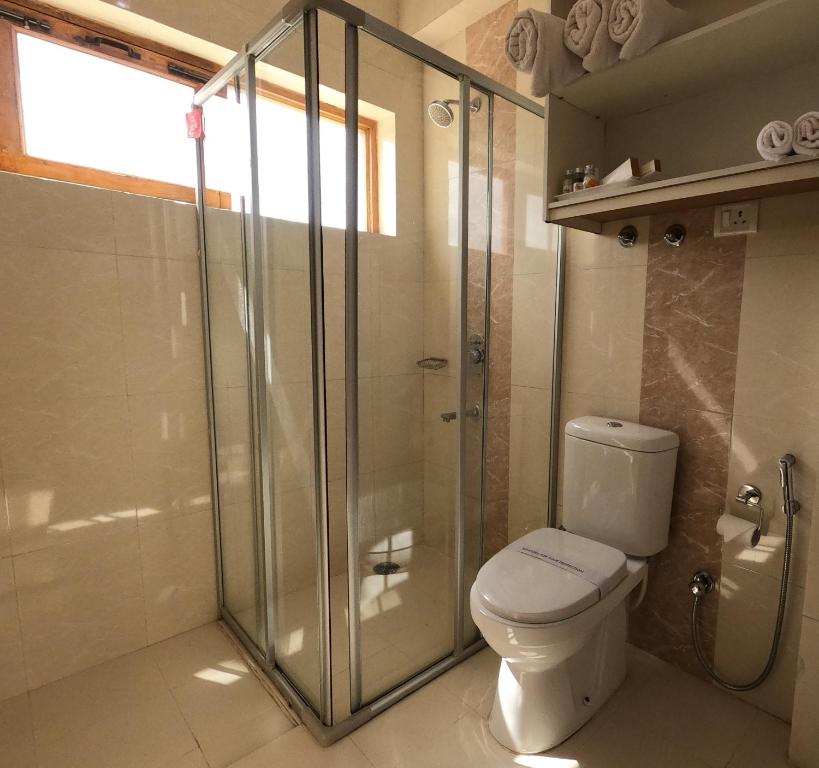 Koupelna v ubytování Gomang Boutique Hotel