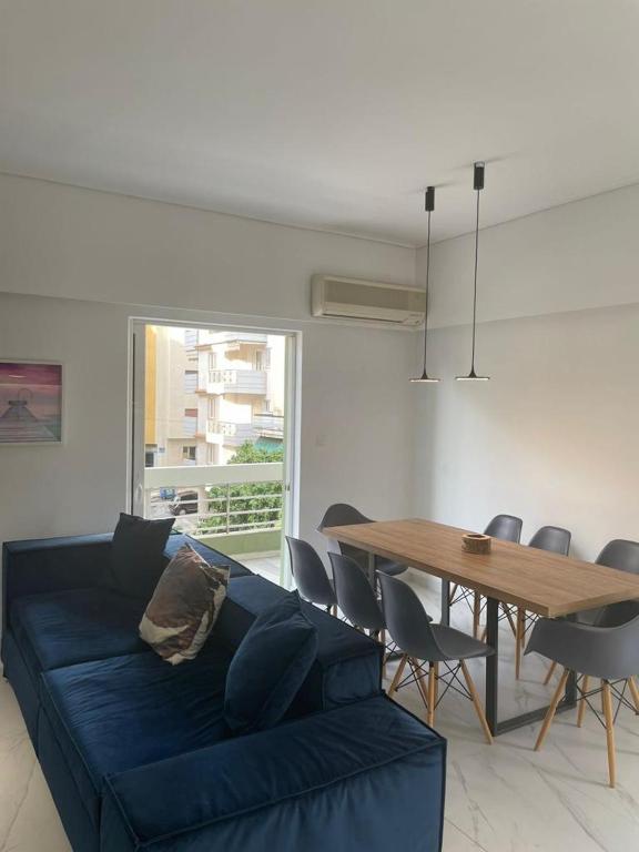 Posezení v ubytování Downtown City Apartment