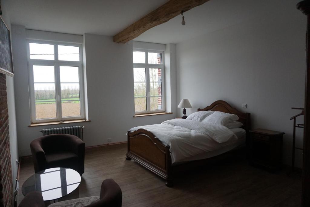 La Ferme Décroué - Familiekamer Met Gedeelde Badkamer